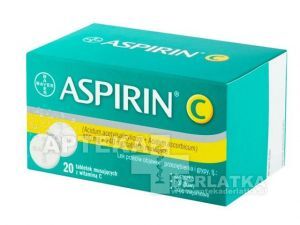 Aspirin C Bayer 20 tabl. musujących