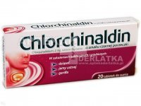 Chlorchinaldin 2mg o smaku czarnej porzeczki 20 tabl