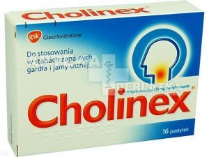 Cholinex pastylki 150 mg 16 szt