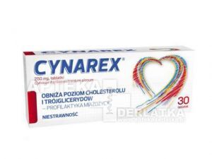 Cynarex 250 mg 30 tabletek