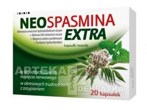 Extraspasmina / Neospasmina Extra x 20 kaps.