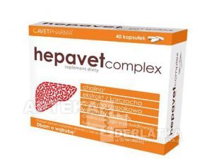Hepavet Complex 40 kaps.