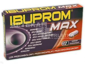 Ibuprom MAX 400 mg 12 tabl.