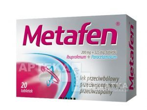 Metafen 200mg+325mg 20 tabl.
