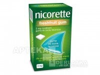 Nicorette FreshFruit Gum 2mg 105 sztuk