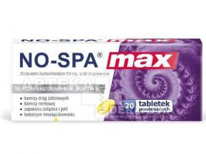 No-Spa Max 80 mg 20 tabl.