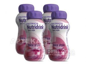 Nutridrink Juice Style truskawkowy 200 ml