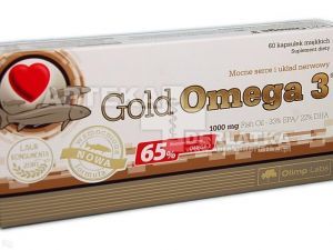 Olimp Gold Omega 3 1000mg 60 kapsułek