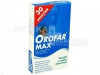 Orofar MAX 30 pastyl.