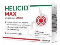Piastprazol/Helicid Max 20 mg 14 kaps.