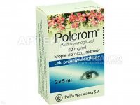 Polcrom 2 % krople do oczu 20 mg/ml 10 ml