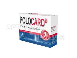 Polocard 150 mg x 60 tabletek dojelitowych powlekanych