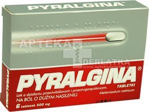 Pyralgina 500 mg 6 tabl.