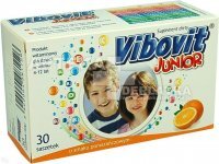 Vibovit Junior pomarańczowy 30 saszetek