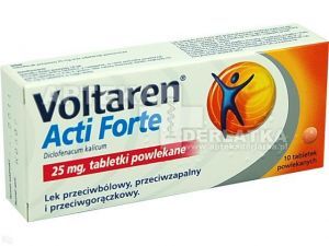 Voltaren Acti Forte 25 mg 10 tabletek