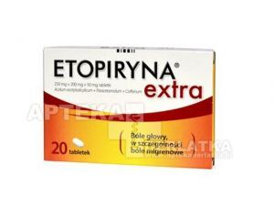 Etopiryna Extra 20 tabletek