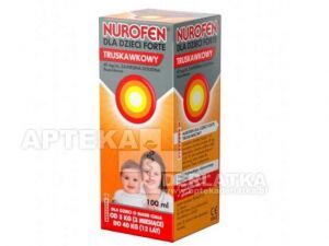 Nurofen dla dzieci Forte 40mg/ml truskawka 100ml