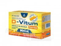 D-Vitum Forte 1000 j.m.  60 kapsułek
