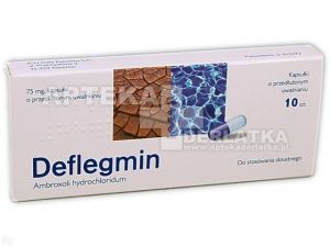 Deflegmin retard 75 mg x 10 kaps.