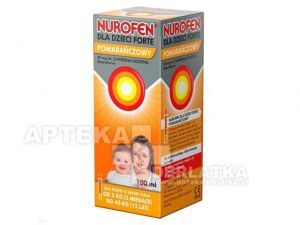 Nurofen dla dzieci Forte 40mg/ml pomarańcza 100ml