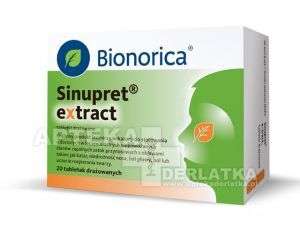 Sinupret extract x 20 tabletek