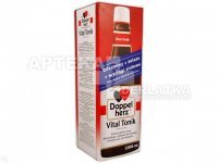 Doppelherz Aktiv Vital Tonik (1000 ml) nie zawiera cukru ani alkoholu