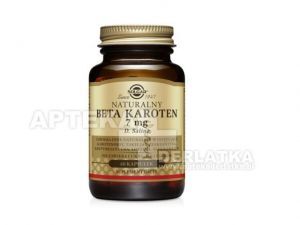 SOLGAR Beta Karoten Naturalny 7 mg x 60 kaps.