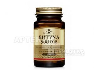 SOLGAR Rutyna 500 mg x 50 tabl.