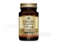SOLGAR Folian (Metafolin) 400µg x 50 tabl.