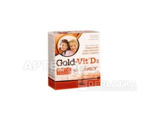Olimp Gold-Vit D3 Junior malina x 30 sasz.
