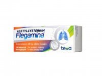 Acetylcysteinum Flegamina 600 mg x 10 tabletek musujących