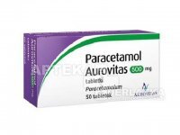 Paracetamol Aurovitas 500 mg x 50 tabl.