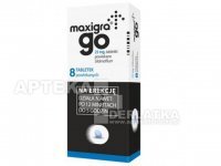 Maxigra Go 25 mg x 8 tabletek