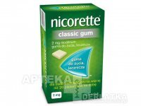 Nicorette Classic guma do żucia 2 mg x 105 sztuk