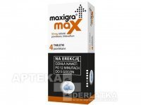 Maxigra Max 50 mg x 4 tabl.