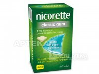 Nicorette Classic guma do żucia 4 mg x 105 sztuk