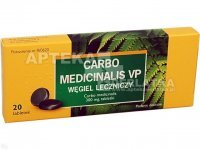 Carbo medicinalis 300 mg 20 tabl.