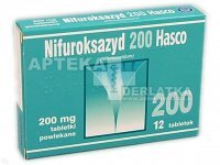 Nifuroksazyd 200 mg 12 tabl. HASCO