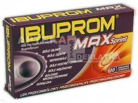Ibuprom MAX Sprint 400 mg x 10 kaps.