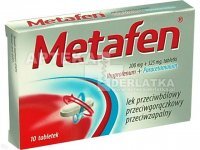 Metafen 200mg + 325mg 10 tabl.