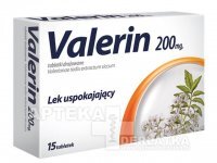 Valerin 200 mg 15 tabl.