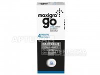 Maxigra Go 25 mg x 4 tabletki