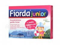 Fiorda Junior x 15 pastylek (malina)