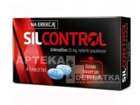 Silcontrol 25 mg x 4 tabl.